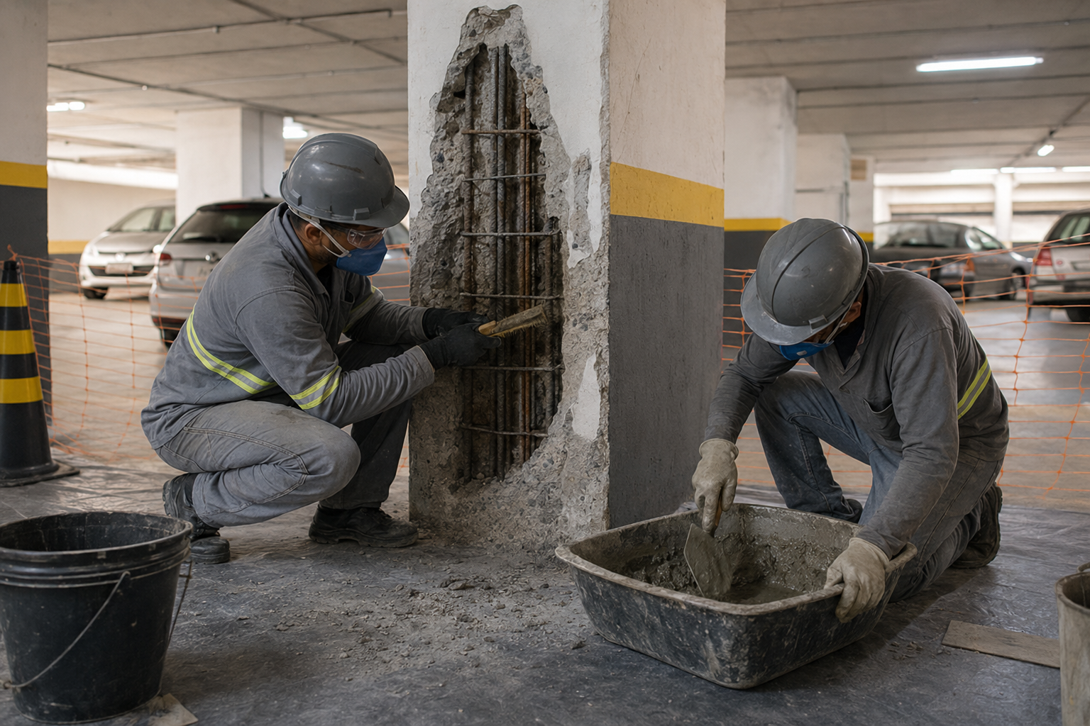 Reforma e recuperação estrutural — execução 2