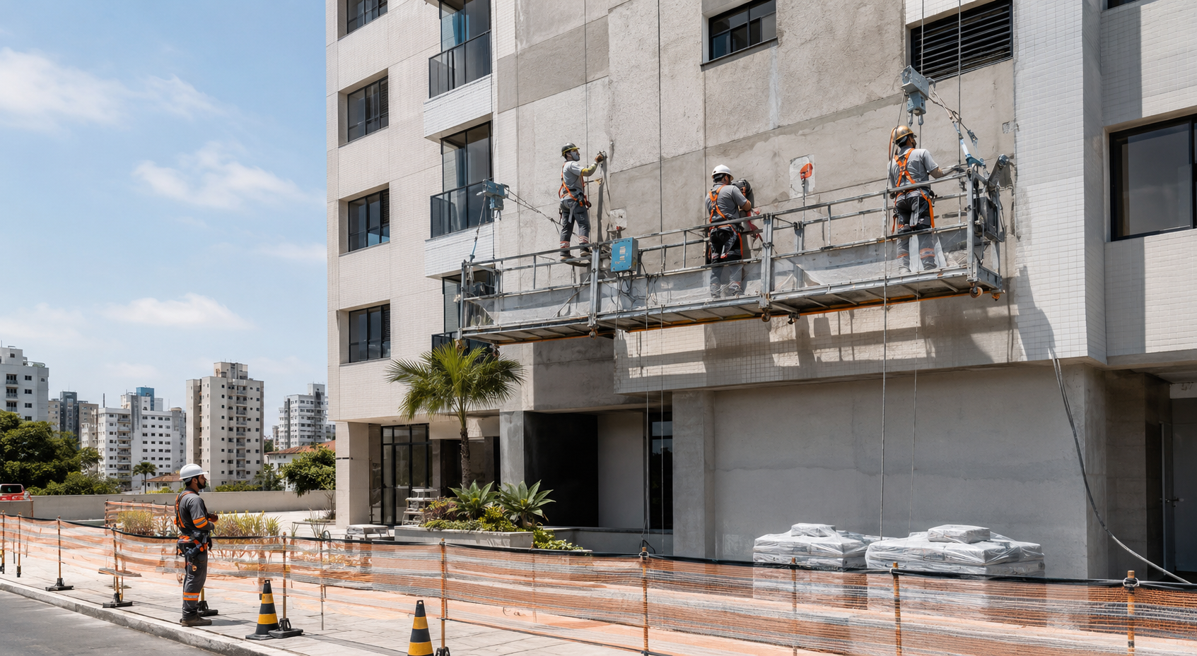 Reforma e recuperação estrutural — execução 5